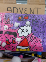 Homemade advent calendar